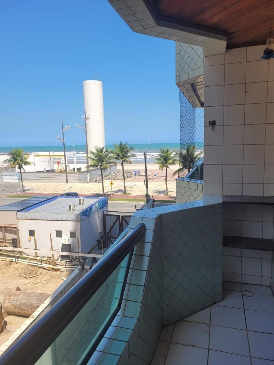 Frente Vista Mar Com Varanda Wi Fi 300Mbps E 10M Da Praia Da Tupi - Estacionamento Gratuito 大普拉亚 外观 照片