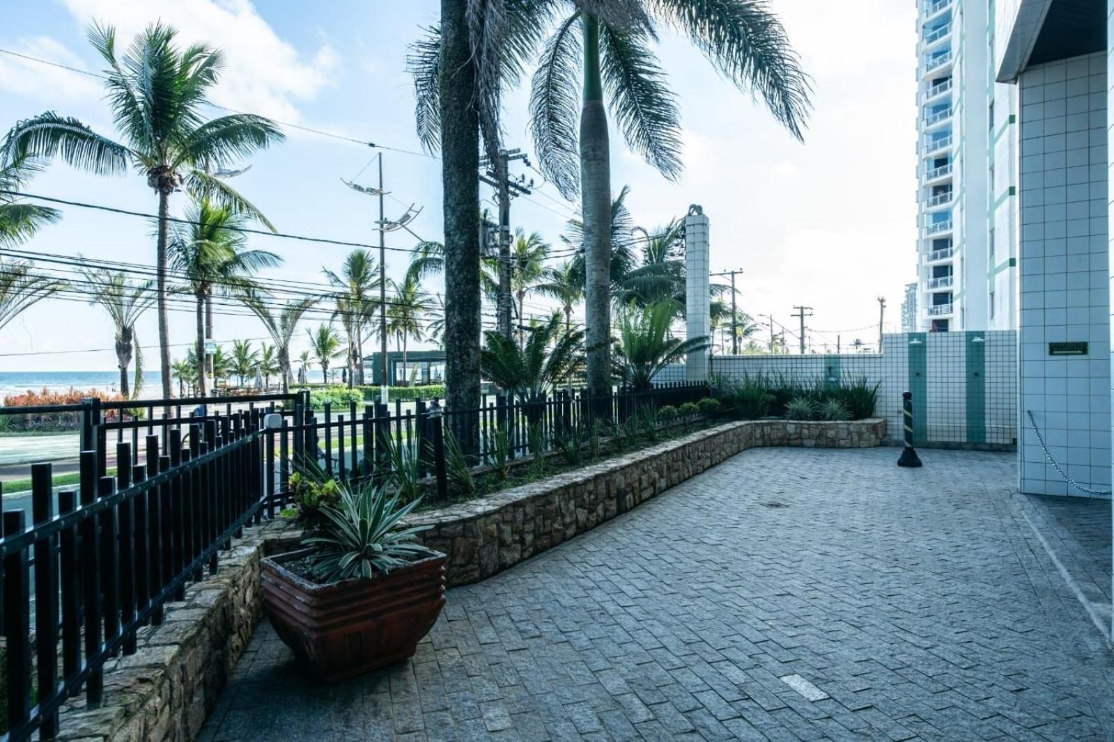 Frente Vista Mar Com Varanda Wi Fi 300Mbps E 10M Da Praia Da Tupi - Estacionamento Gratuito 大普拉亚 外观 照片
